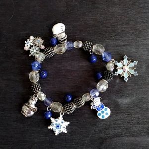 ✨Winter Snowman Bracelet